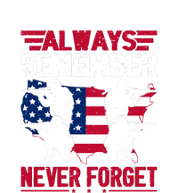 Always Remember, Never Forget Memorial Day Gift Mousepad