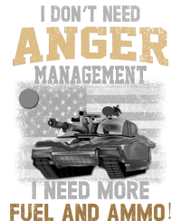 M1 Abrams Tank Funny Patriotic American Tanker Flag I Dont Need Anger Managemen Toddler Fine Jersey T-Shirt