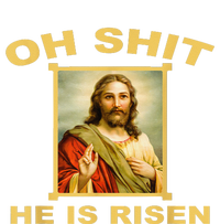 Oh Shit He Is Risen Jesus Christian Holy Valucap Bio-Washed Visor