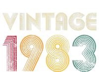 Vintage 1983 40th Birthday Gift Retro Shirt 40 Years Old T-Shirt