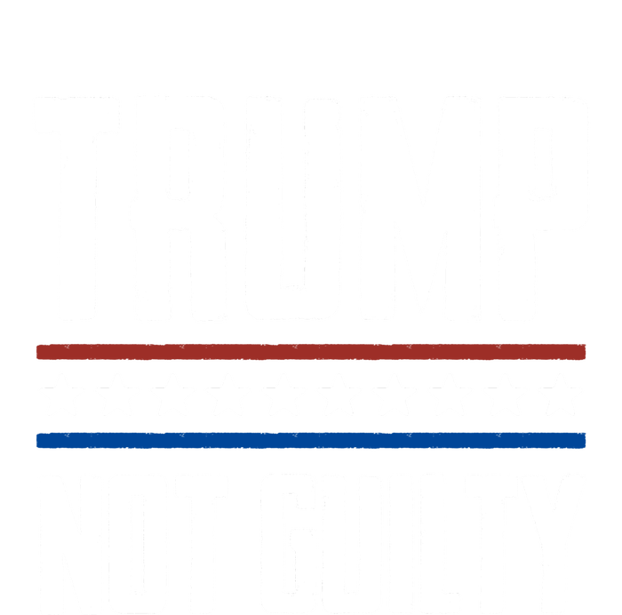 Trump Not Guilty Pro Trump Yupoong Adult 5-Panel Trucker Hat