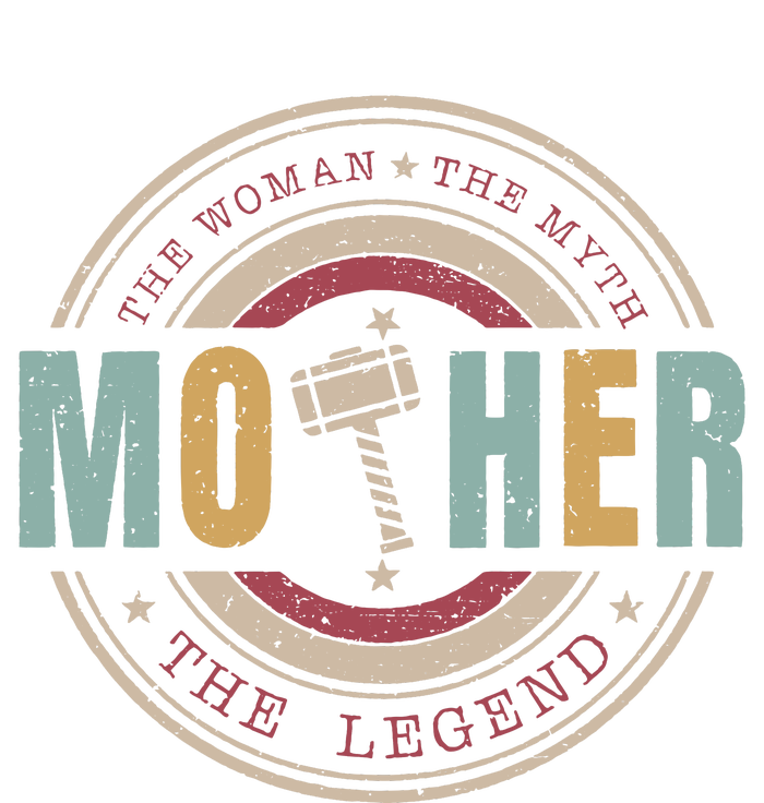 The Woman The Myth The Legend Mother Mother's Day Mathor T-Shirt