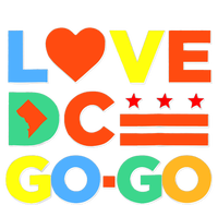 I Heart Love DC Washington D.C I Love Go Go Graphics Softstyle Adult Sport Polo