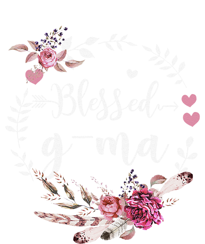 Blessed GMa Thanksgiving Floral Funny Gifts Tall Long Sleeve T-Shirt