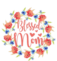 Blessed Mom Floral Style For Mother's Day Long Sleeve Shirt