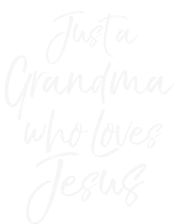 Christian Mother's Day Gift Just A Grandma Who Loves Jesus T-Shirt