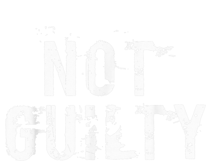 Not Guilty  Distressed Prisoner Jail Inmate Prison Tee T-Shirt