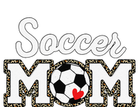 Cute Soccer Mom Leopard Print Mothers Day T-Shirt