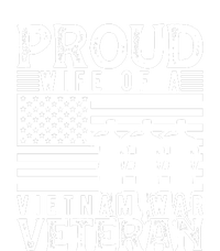 Proud Wife Of A Vietnam War Veteran Memorial Day Gift T-Shirt