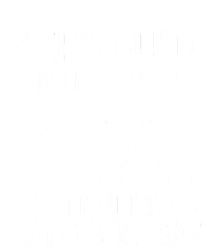 Proud Wife Of A Vietnam War Veteran Memorial Day Gift T-Shirt