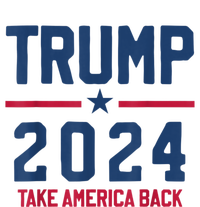 Trump 2024 Take America Back Pro Trump Grommeted Golf Towel