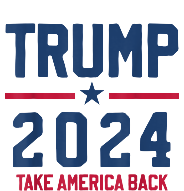 Trump 2024 Take America Back Pro Trump Grommeted Golf Towel