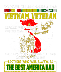 We Were The Best America Had Vietnam Veteran Brothers Valucap Bio-Washed Visor