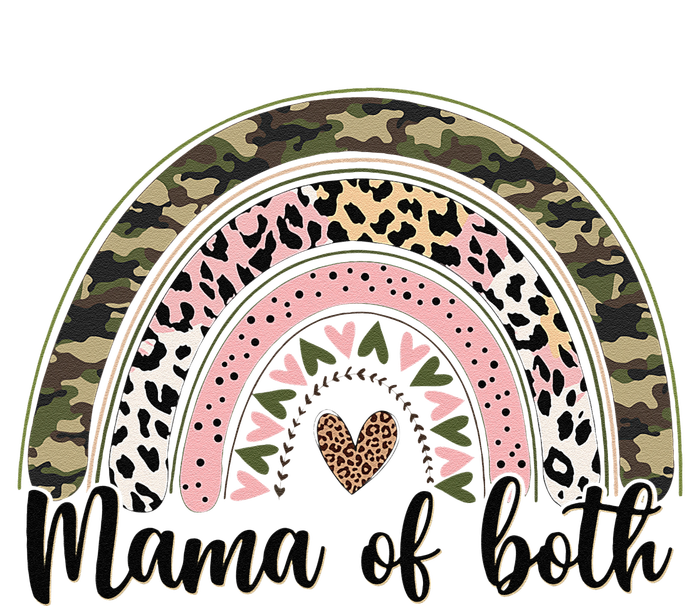 Dirt Mom Mama Of Both Leopard & Camo Mother's DayGift T-Shirt