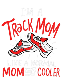 I'm A Track Mom Athletic Field Runner Mothers Day Yupoong Adult 5-Panel Trucker Hat