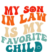 My Son In Law Is My Favorite Child Funny Family Humor Groovy 16 in Basic Backpack