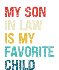 My Son In Law Is My Favorite Child Funny Family Humor Sustainable Beanie