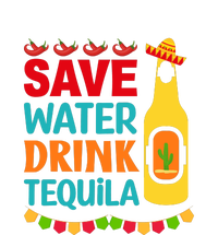 Save Water Drink Tequila Cinco De Mayo Gift Yupoong Adult 5-Panel Trucker Hat