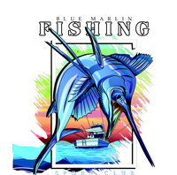 Blue Marlin Fishing Club Premium T-Shirt