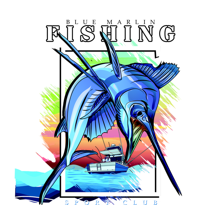 Blue Marlin Fishing Club Premium T-Shirt