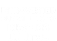 Introverted But Willing To Discuss JiuJitsu Kids Long Sleeve Shirt