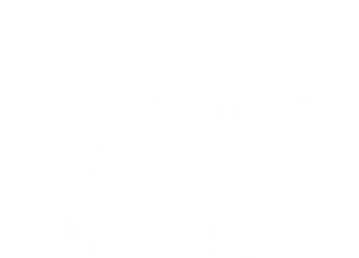 Introverted But Willing To Discuss JiuJitsu Kids Long Sleeve Shirt