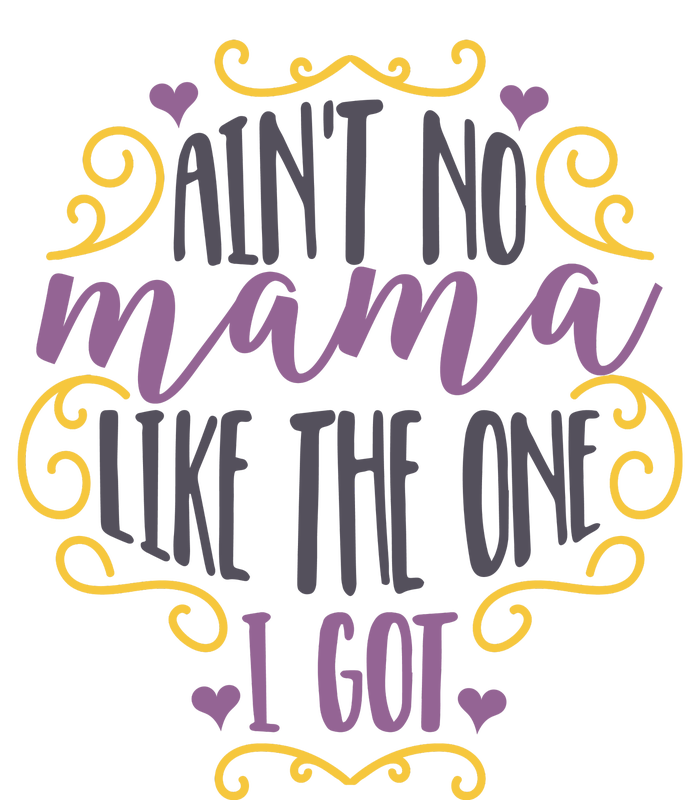 Ain't No Mama Like The One I Got V-Neck T-Shirt