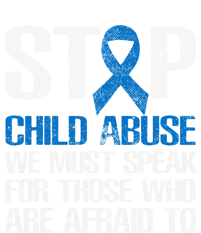 Child Abuse Prevention Awareness Month Blue Ribbon Butterfly T-Shirt