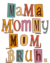 Mama Mommy Mom Bruh Retro Tee For Mother's Day Long Sleeve Shirt