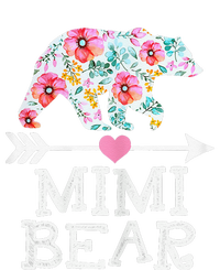 Mimi Bear Mom Grandma Floral Happy Mother's Day Tee T-Shirt