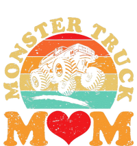 Monster Truck Mom Retro Vintage Monster Truck Mother's Day T-Shirt