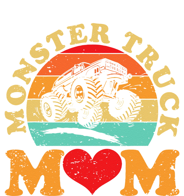 Monster Truck Mom Retro Vintage Monster Truck Mother's Day T-Shirt