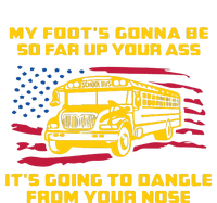 Amherst Bus Driver My Foot's Gonna Be So Far Up Your Ass V-Neck T-Shirt