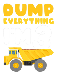 Construction Truck 3rd Birthday Excavator 3 year old Grommeted Golf Towel