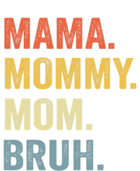 Mama Mommy Mom Bruh Mommy And Me Funny Mom Life T-Shirt