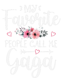 My Favorite People Call Me Gaga Funny Floral Mother's Day T-Shirt