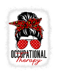 Messy Bun Occupational Therapy OT Therapist Assisstant T-Shirt