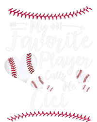 My Favorite Player Calls Me Cici Baseball Heart Women's V-Neck T-Shirt