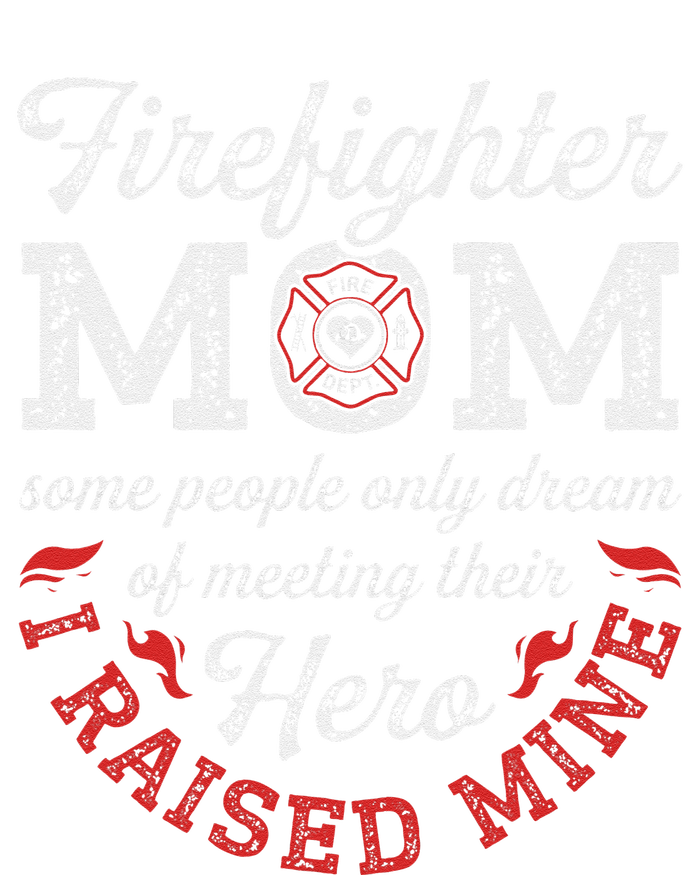 Firefighter Mom Firewoman Proud Moms Mother's Day Vintage T-Shirt