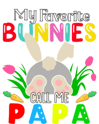 My Favorite Bunnies Call Me Papa Funny Easter Grand Dad Funny Gift T-Shirt