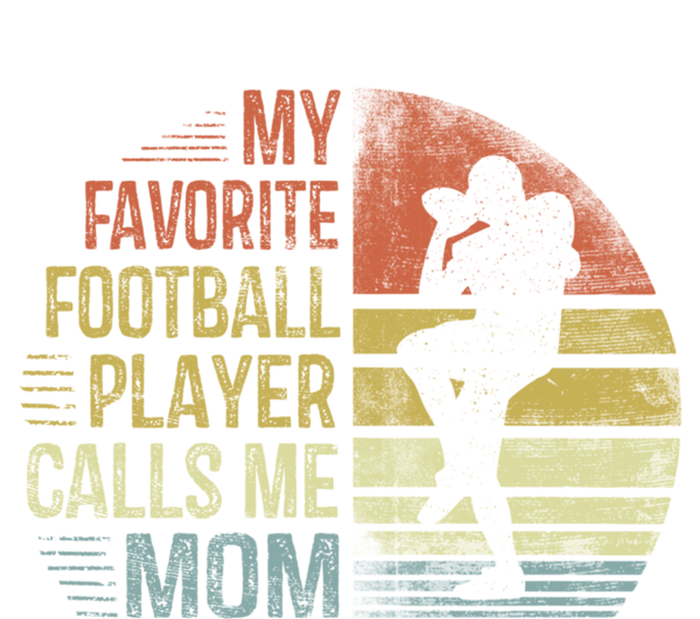 My Favorite Football Player Calls Me Mom Cool Gift Mama Funny Gift Tie-Dye Long Sleeve Shirt