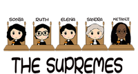 THE SUPREMES Ketanji Brown Jackson RBG Sotomayor cute T-Shirt