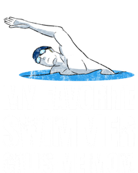 My Favorite Swimmer Calls Me Mom Mother's Day Swimming Gift T-Shirt