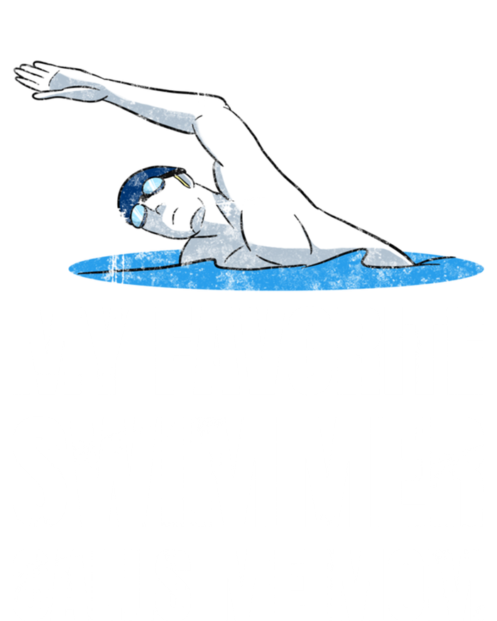 My Favorite Swimmer Calls Me Mom Mother's Day Swimming Gift T-Shirt