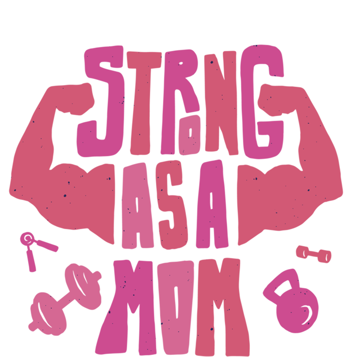 Strong Mom Gym Mother Mother's Day Mommy Fitness Gift Ladies Essential Flowy Tank