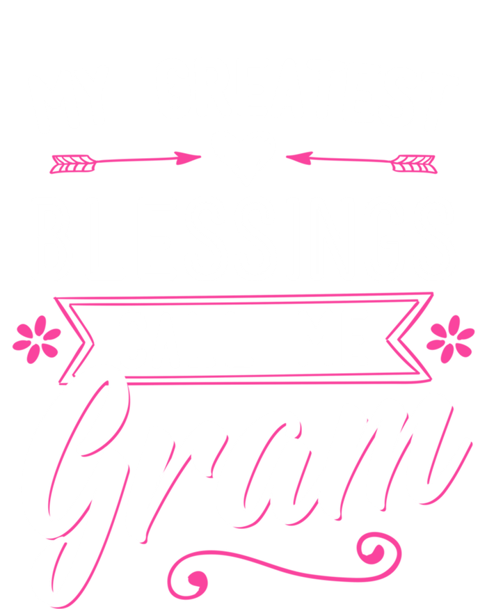 My Greatest Blessings Call Me Gram Gift Grandma Mom Surprise Gift Women's T-Shirt