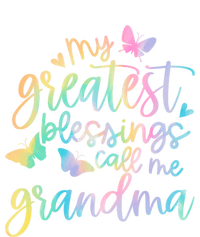 My Greatest Blessings Call Me Grandma Mothers Day Mom Life Great Gift Ceramic Bell Ornament