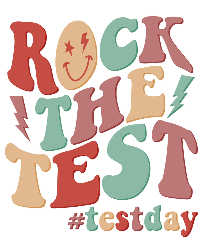 Retro Vintage Rock The Test #Testday Tall Sweatshirt