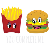 You Complete Me Funny Burger And Fries Valentines Day Cute Gift Ladies Essential Tank