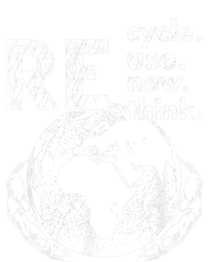 Recycle Reuse Renew Rethink Earth Day Design Tall T-Shirt